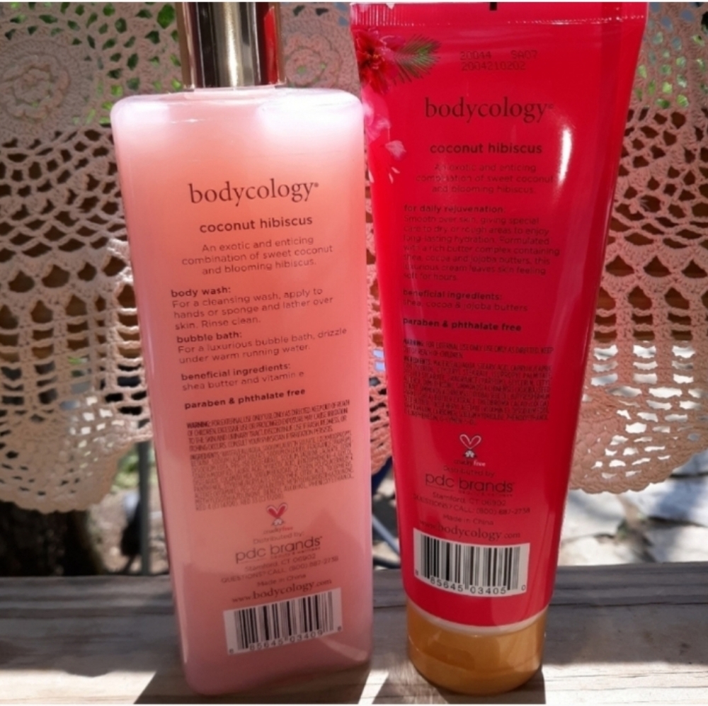 🆕️FINAL PRICE🌺COCONUT HIBISCUS BODY WASH & CREAM - Picture 4 of 13